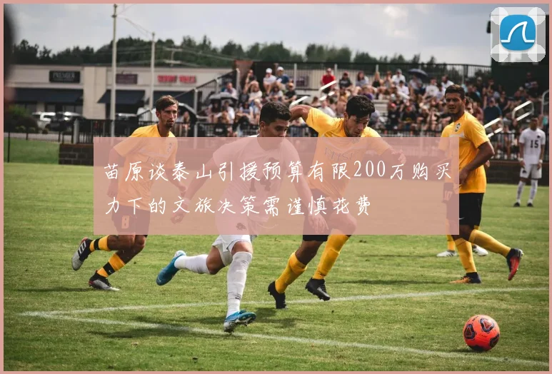 苗原谈泰山引援预算有限200万购买力下的文旅决策需谨慎花费